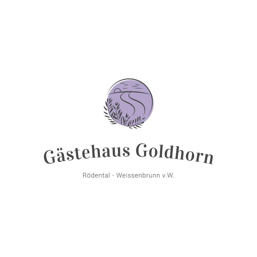 Gaestehaus Goldhorn Hotel Rodental Bagian luar foto